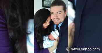 Mom gives birth in parking lot, dad uses face mask to cut cord