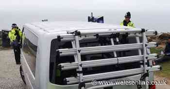 Three cars stopped on 'unbelievable' 120 mile trip from England to Wales