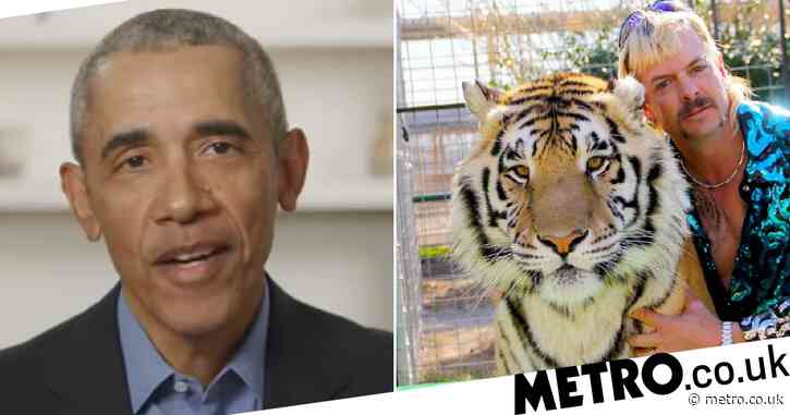 Barack Obama casually name-drops Tiger King in graduation speech