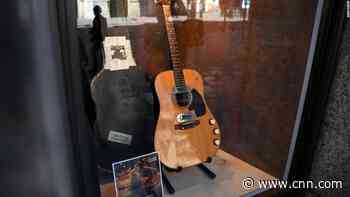 Bids for rock legend's guitar start at $1M