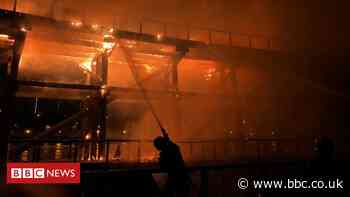 Gateshead's Dunston Staiths damaged in arson attack