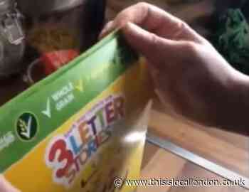 Tik Tok video highlights the correct way to close a cereal box