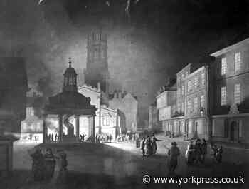 The York market cross that was also a place of 'punishment and proclamation'