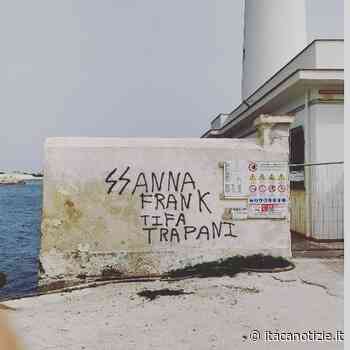 “Anna Frank tifa Trapani”: becera scritta al porto di Marsala - Itaca Notizie