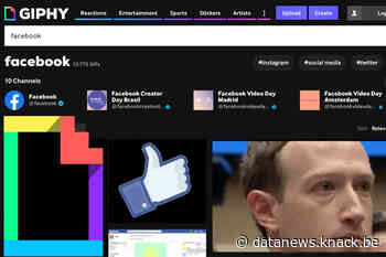 Facebook koopt gif-animatieplatform Giphy