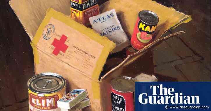 What year was this parcel sent to the front? The great British art quiz