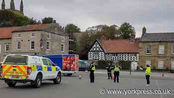 Bikers moved on after several broke social distancing rules in Helmsley