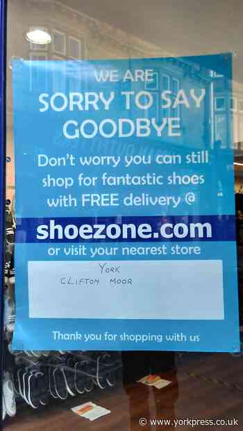York Shoe Zone shop set to close for good this week