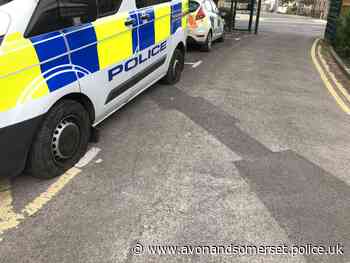 Appeal after police van damaged