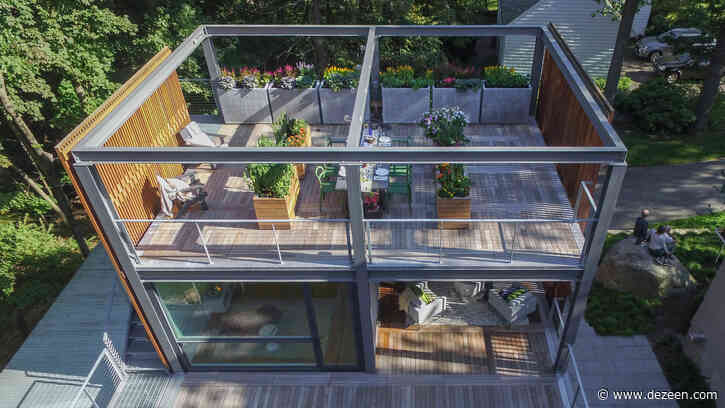 Flavin Architects adds "creative sanctuary" Modern Lantern Studio to Massachusetts home