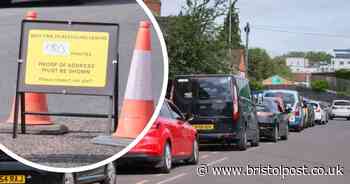 Huge three-hour queues at Bristol tip on first day of reopening