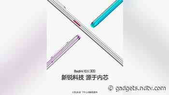 Redmi 10X With MediaTek Dimensity 820 SoC, 5G Support to Launch on May 26