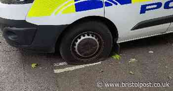 Police van tyres slashed while officers out enforcing lockdown