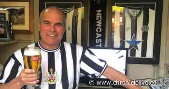 Wife creates amazing Newcastle United 'mancave' for husband during lockdown