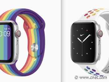 Apple Watch gets two new Pride-inspired sports bands     - CNET