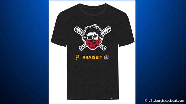 Pirates Debut New T-Shirt With ‘Jolly Roger’ Wearing Bandana As Face Mask, Proceeds Donated To Charity