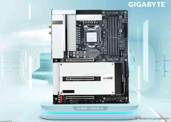 Gigabtye W480 VISION motherboards announced