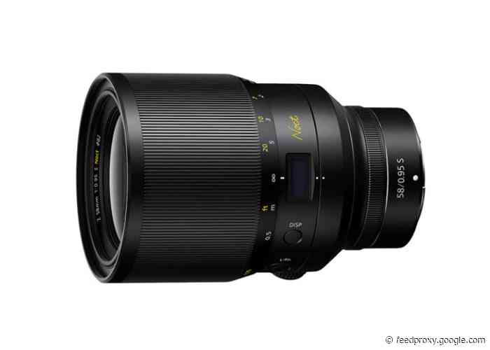 NIKKOR Z 58mm f/0.95 S Noct fast standard prime camera lens wins Camera GP 2020 “Editors Award”