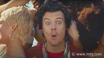 Harry Styles Throws A Fruit Orgy On The Beach In ‘Watermelon Sugar’