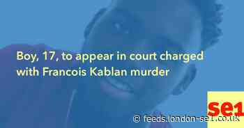 Boy, 17, to appear in court charged with Francois Kablan murder