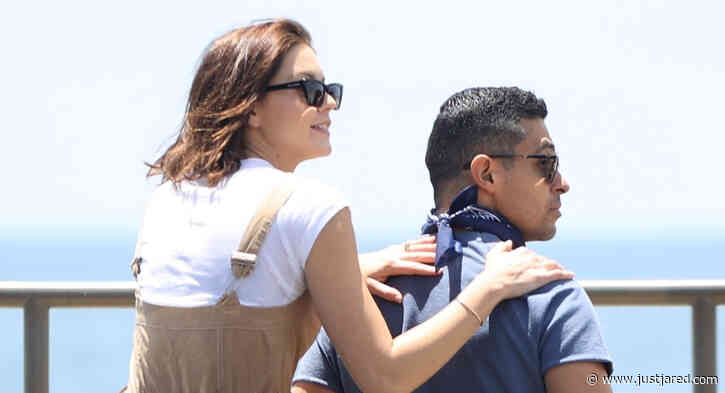 Wilmer Valderrama & Fiancee Amanda Pacheco Go For Romantic Drive Along Malibu Coast