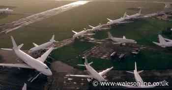 The Welsh aircraft graveyard where old planes go to die
