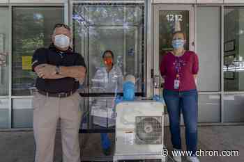 Healthcare for the Homeless launches shelter-based COVID-19 testing cubicle with a generous donation
