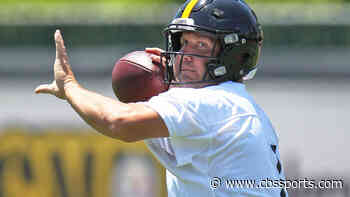 Ben Roethlisberger shaves beard, throws passes to teammates while showing off surgically repaired elbow