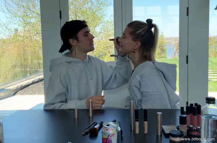 Justin Bieber Is Great at Everything, Including Doing Hailey’s Makeup: Watch
