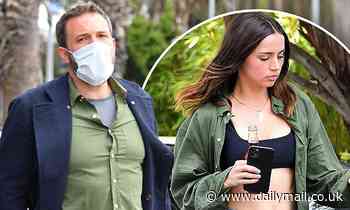 Ben Affleck and his girlfriend Ana de Armas sharing same button-up shirt