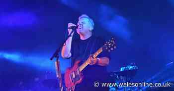 Rock star says he can't get to boat 'because f***ing Welsh won't let me in'