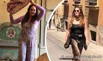Kate Langbroek debuts post-quarantine weight loss in Italy