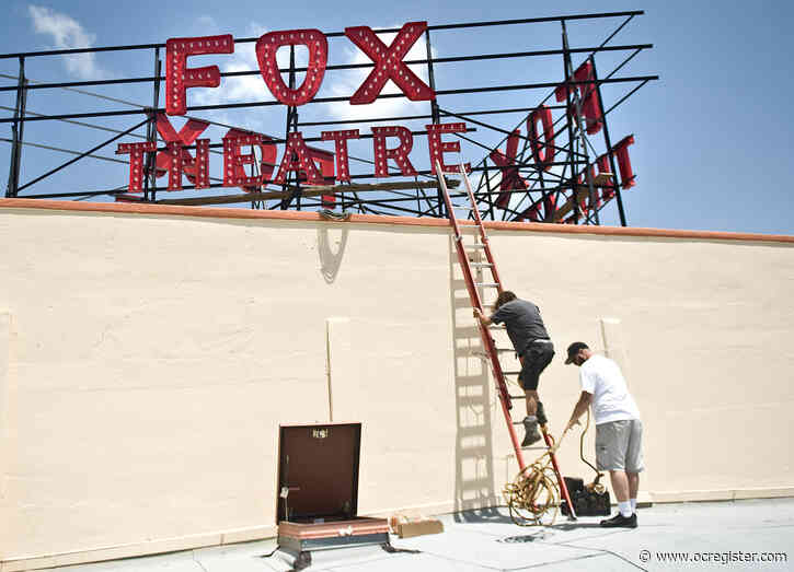 Restored Fox Theatre and a food hall could become downtown Fullerton’s north anchor