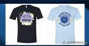 Print Machine in Edmonton launches #FrontlineTees to support Covenant Foundation amid COVID-19 - Global News
