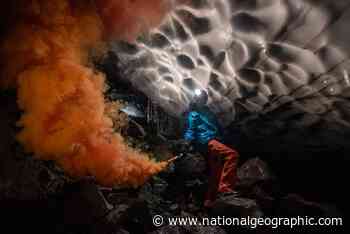 See the eerie ice caves carved by Mount St. Helens’ fiery breath - National Geographic