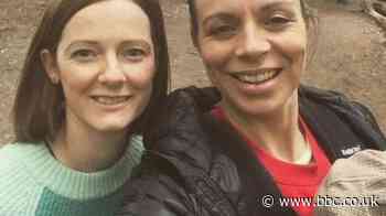 Helen and Kate Richardson-Walsh on motherhood in lockdown - BBC News