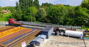 Abnormal load travelling at 12mph on M4 and M32 today