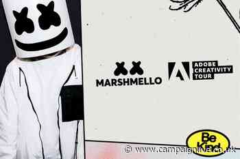 Adobe partners Live Nation for Marshmello challenge