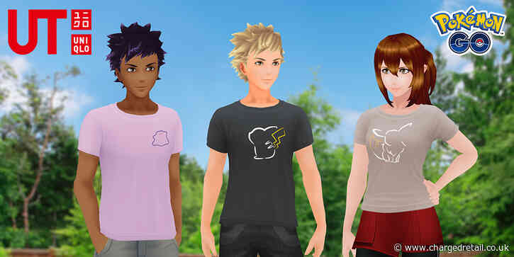 Uniqlo and Pokémon Go launch range of t-shirts available both in-game and in-store