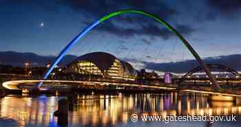 Bridge lights go green for social care - Gateshead Council - Gateshead Council