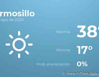 Previsión meteorológica: El tiempo hoy en Hermosillo, 18 de mayo - infobae