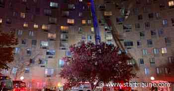 High-rise fire in St. Paul leaves one person injured