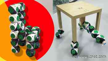 Watch these modular robots transform into a chair video     - CNET