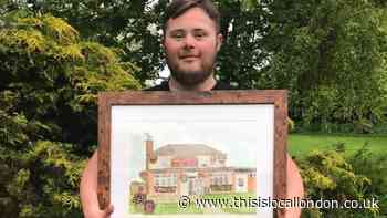 Charlton Upbeat Will Ely's 'wonderful' pub painting goes viral