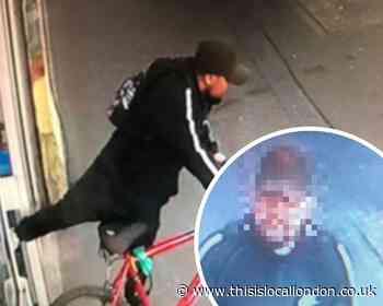 Watch: man steals delivery bike from Sutton pharmacy