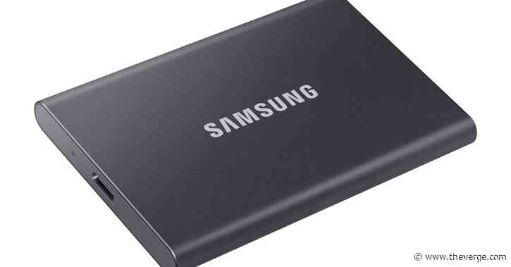 Samsung’s fast T7 USB-C SSD is now available starting at $110