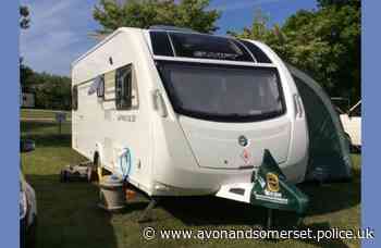 Appeal after caravan stolen in West Harptree