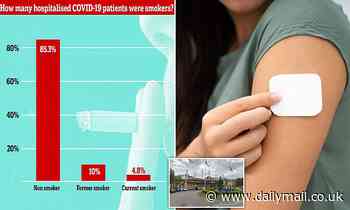 NHS hospital in Wales to trial giving coronavirus patients nicotine patches - Daily Mail
