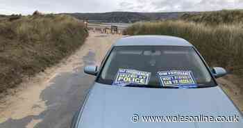 Two drove 100 miles to Wales to walk their dog in 'uninsured' car allegedly with cannabis inside - WalesOnline