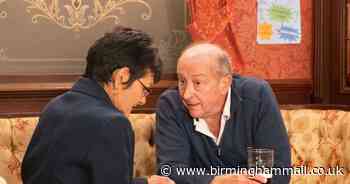 Coronation Street's Geoff gets out of hospital to find incriminating evidence